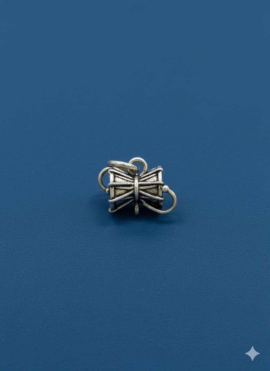 92.5 Silver Cosmic Dumroo Zodiac Pendant 